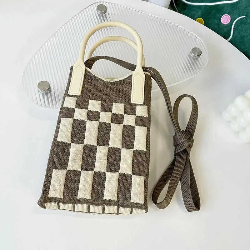 Love Mini Knit Shoulder Crossbody Bag - Bella Enchanté